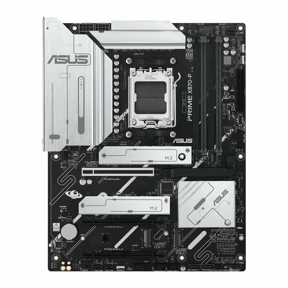 ASUS PRIME X870-P AM5 DDR5 PCIe 5.0 ATX Motherboard
